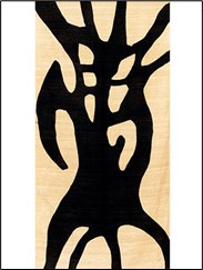 柚木沙弥郎（ゆのき・さみろう）いのちの樹 美術手帖より